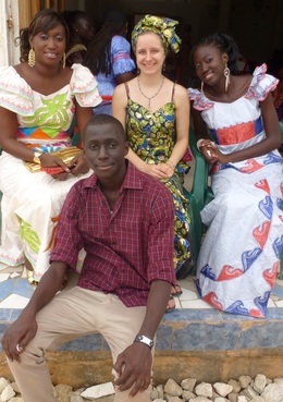 Das bin ich in Thiès, Senegal (Bild: privat)